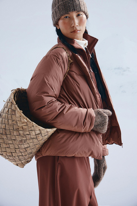 Пуховик (терракотовый)