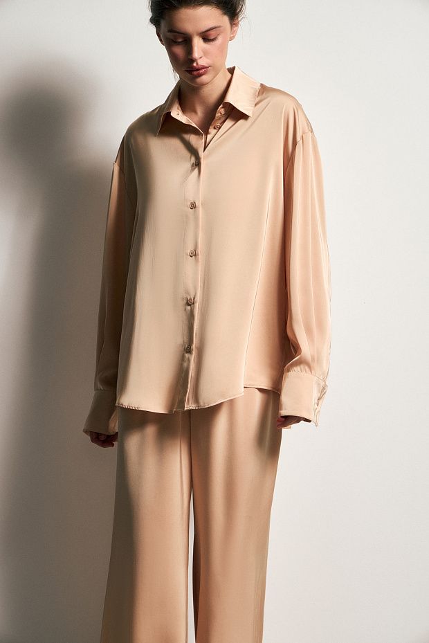 Пижамная рубашка (шампань)