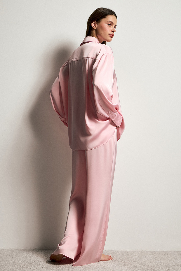 Пижамная рубашка (розовый)