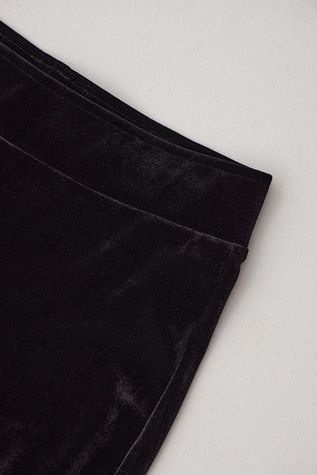 Легинсы с высокой посадкой (черный)