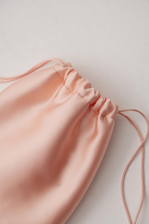 Сумка-мешочек (персиковый)