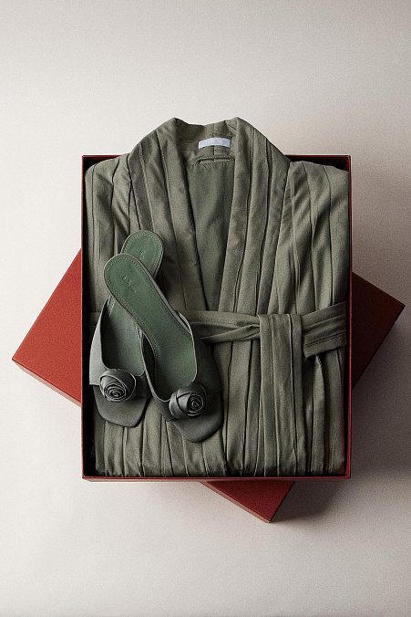 Босоножки (зеленый)