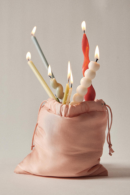 Сумка-мешочек (персиковый)