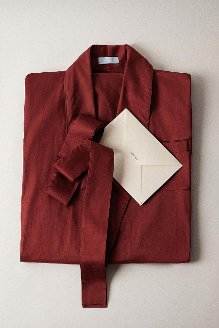 Халат (терракотовый)