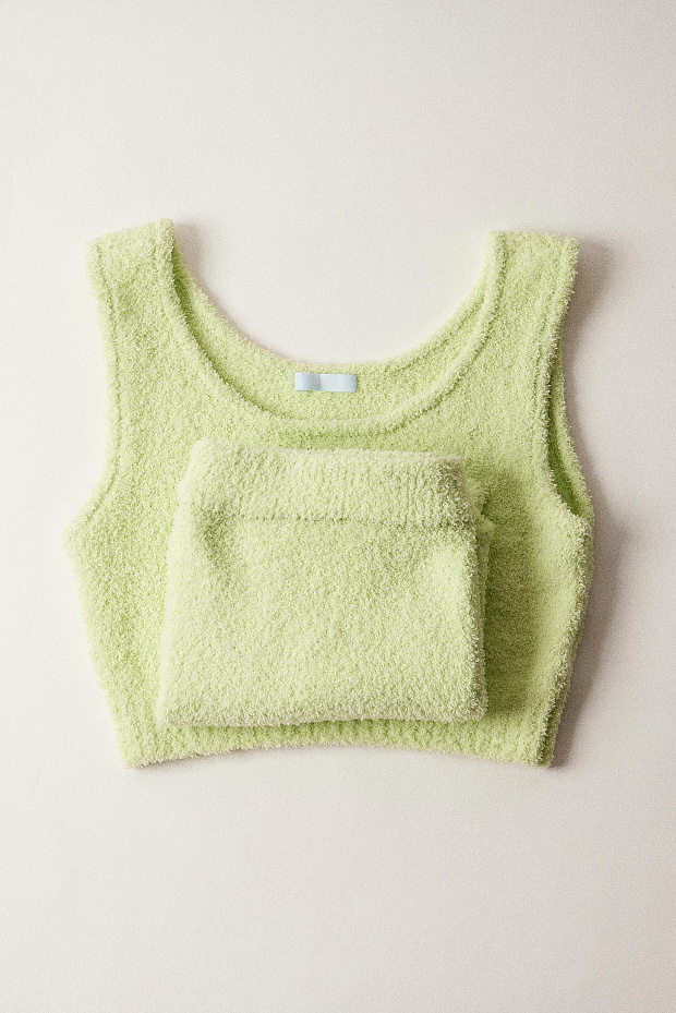 Майка модели топ (лайм)