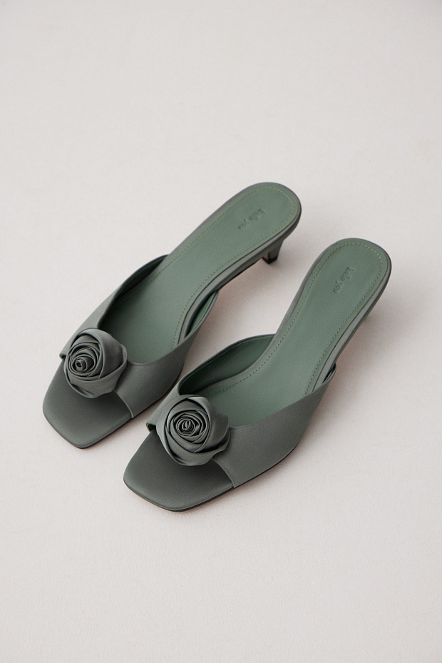 Босоножки (зеленый)