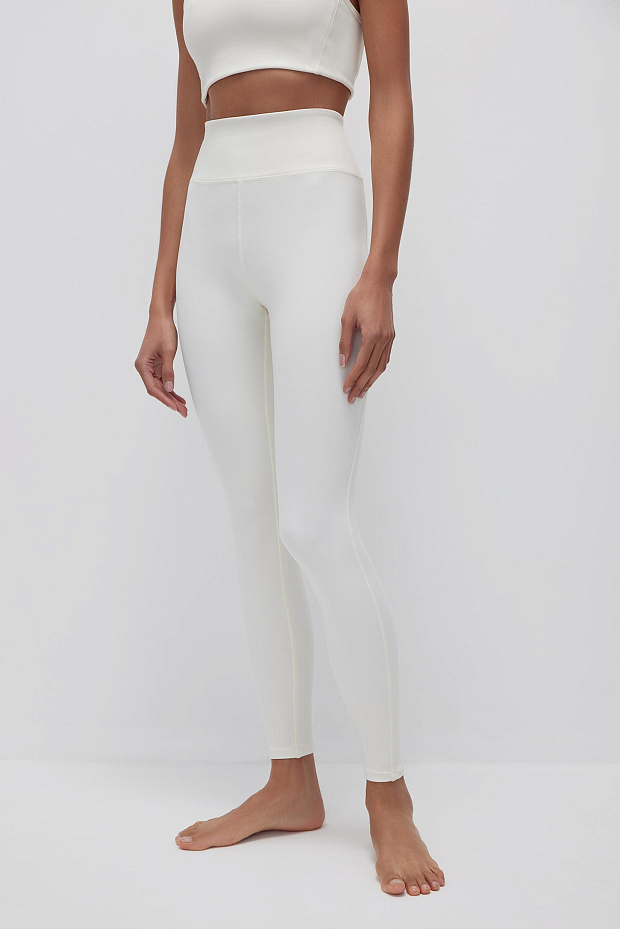 Легинсы из мягкой микрофибры (светло-бежевый)