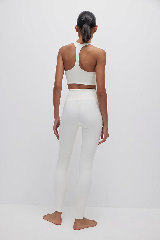 Легинсы из мягкой микрофибры (светло-бежевый)