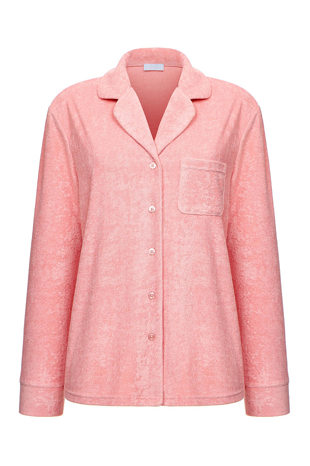 Пижамная рубашка (розовый)
