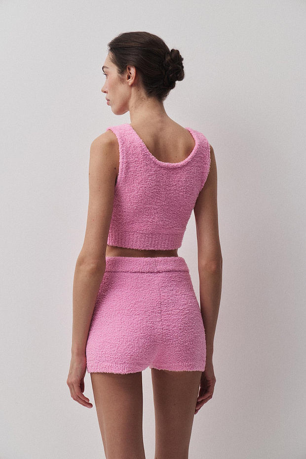 Майка модели топ (розовый)