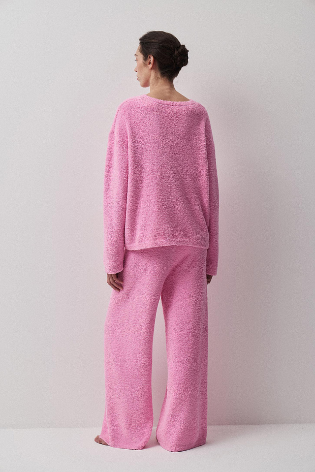 Пижамные брюки (розовый)