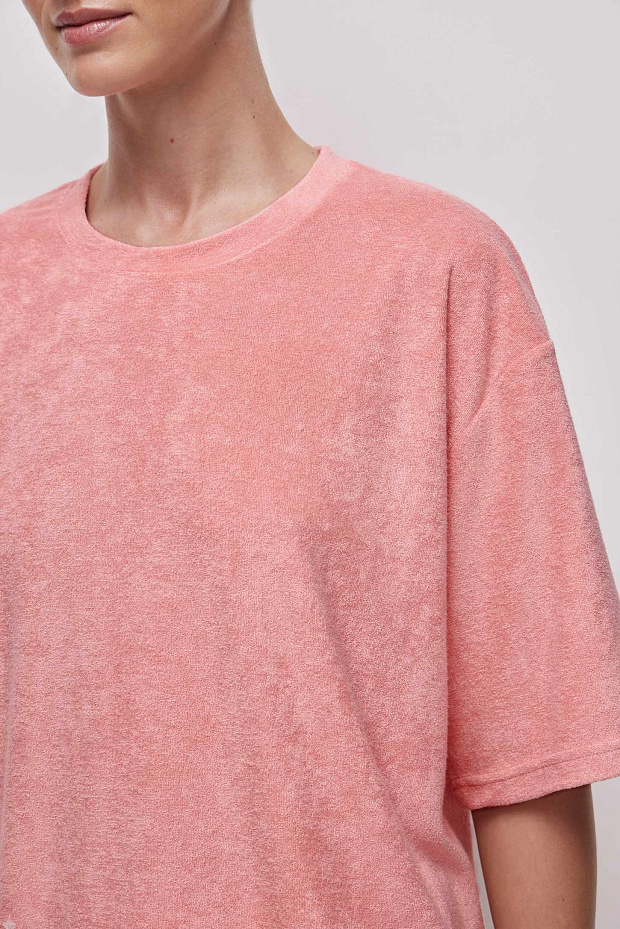Пижамная футболка (розовый)