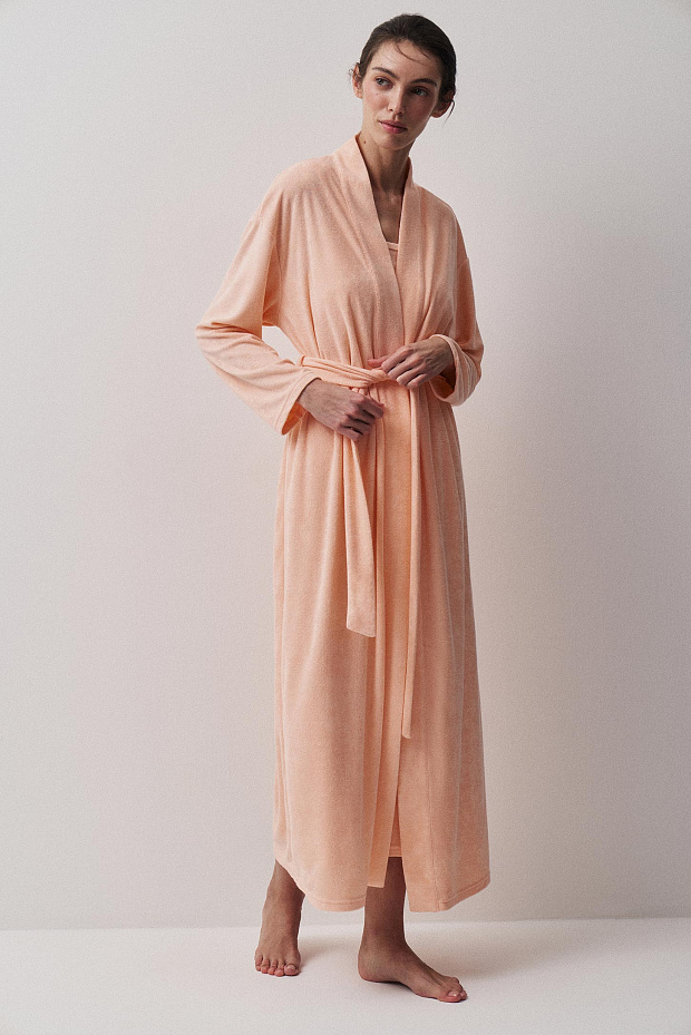 Халат (персиковый)