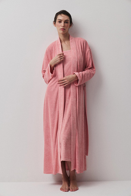 Халат (розовый)