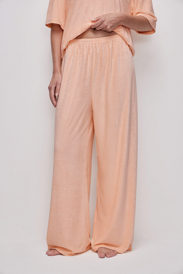 Пижамные брюки (персиковый)