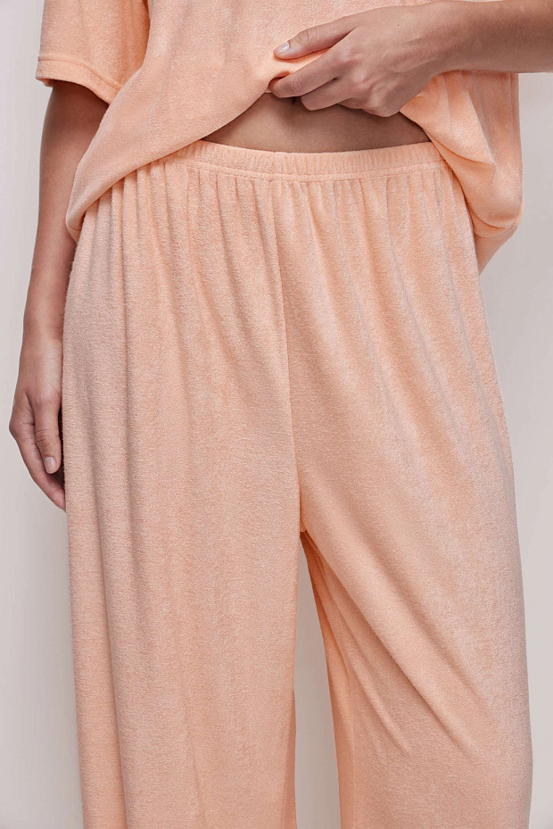 Пижамные брюки (персиковый)