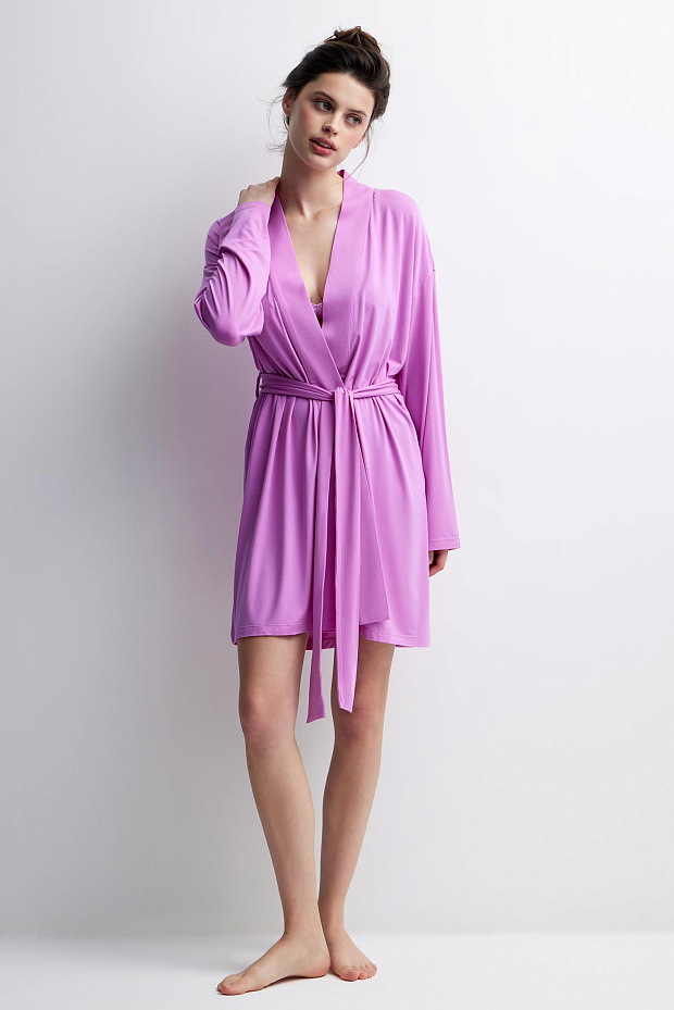Халат женский (лиловый)