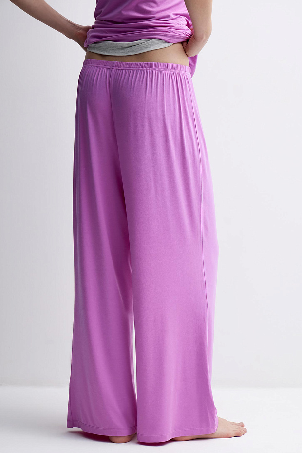 Пижамные брюки женские (лиловый)