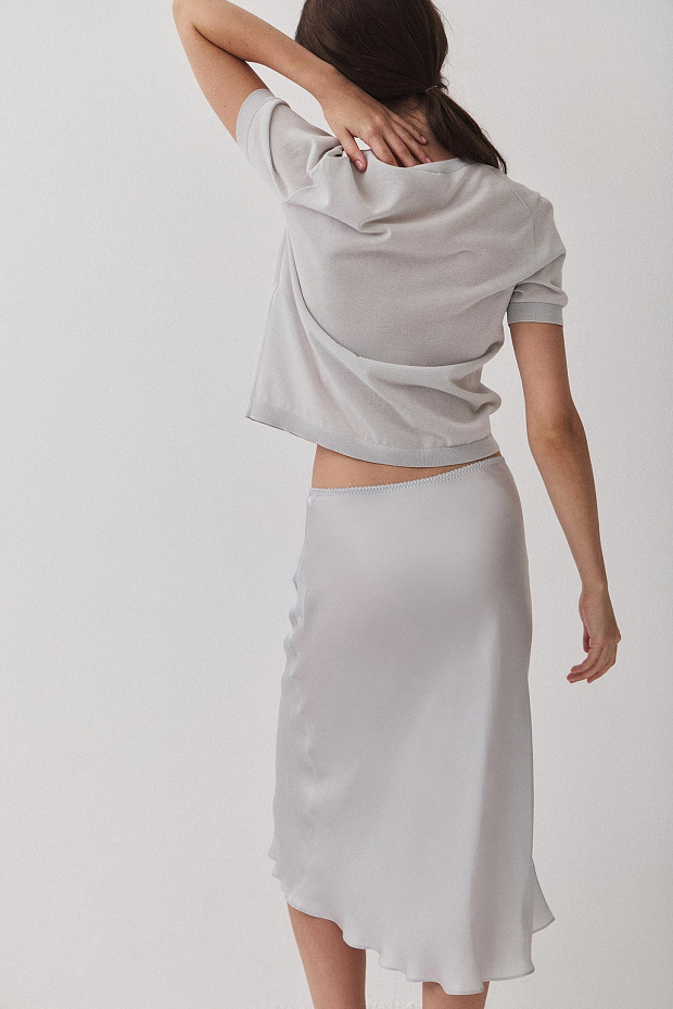 Юбка (серый)