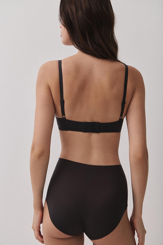 Бюстгальтер на тонких бретелях (горячий шоколад)