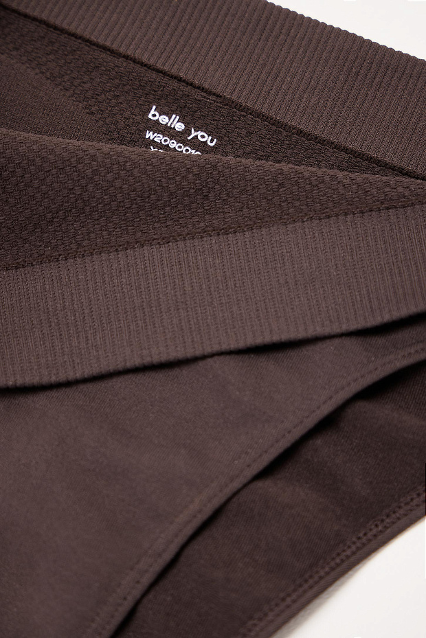 Трусы бразильяна с высокой посадкой (шоколадный)