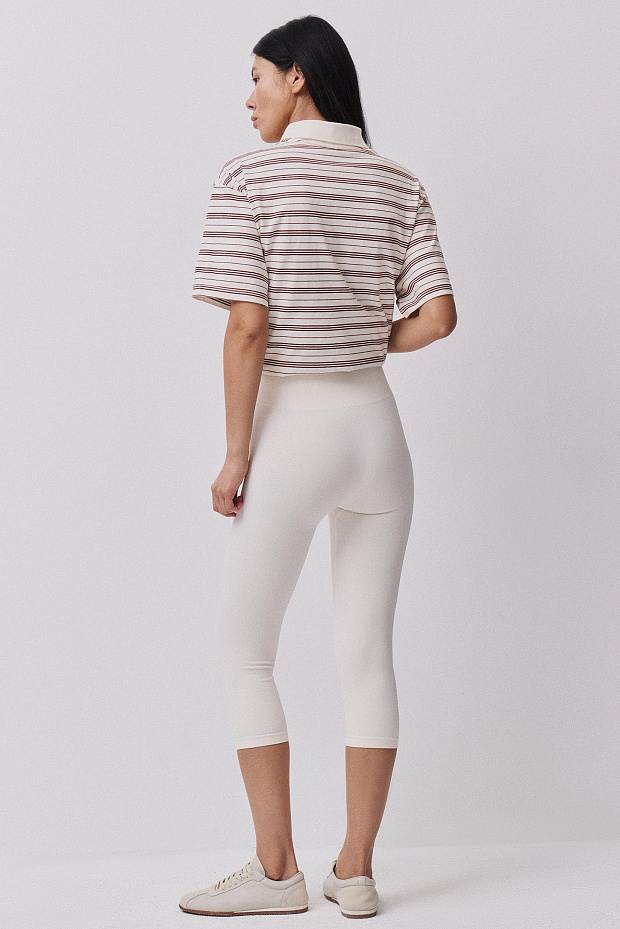 Легинсы укороченные (пломбир)