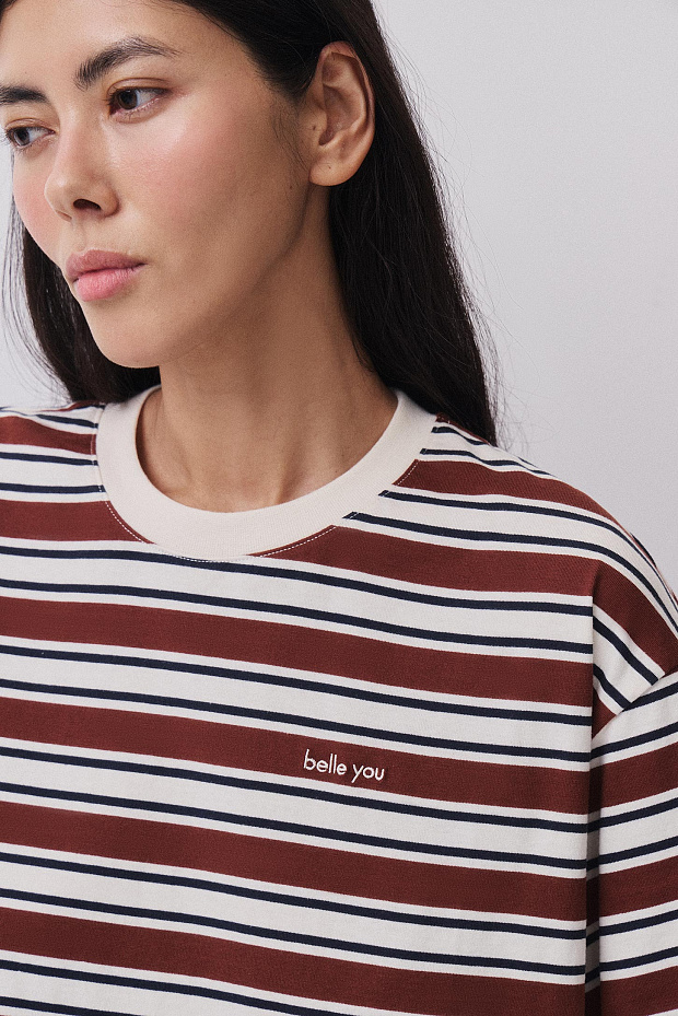 Футболка оверсайз (терракотовый)