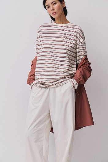 Лонгслив из хлопка Одежда для города и путешествий / Travelling