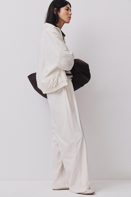 Брюки прямые (пломбир)