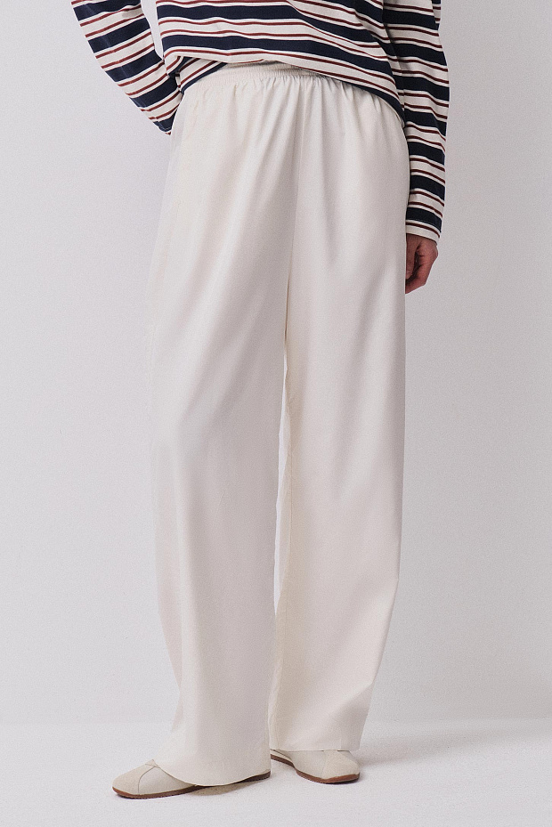 Брюки прямые (пломбир)