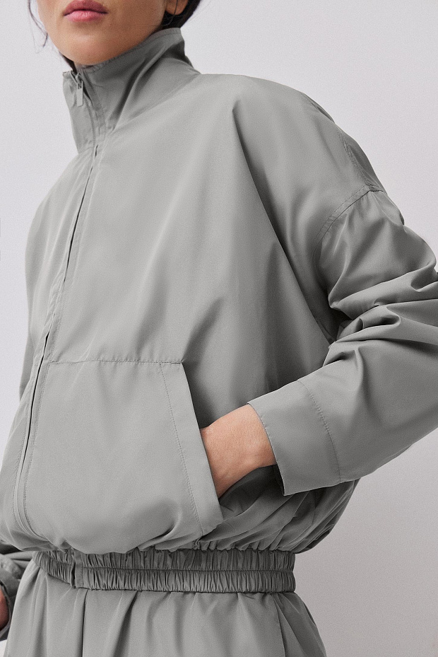 Ветровка (серо-зеленый )