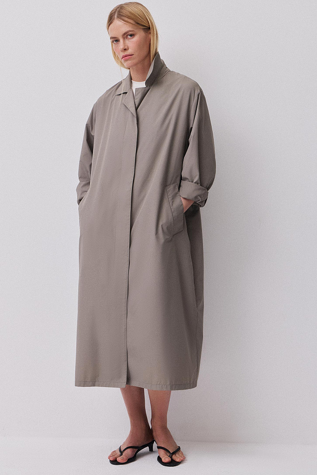 Плащ (серо-зеленый )