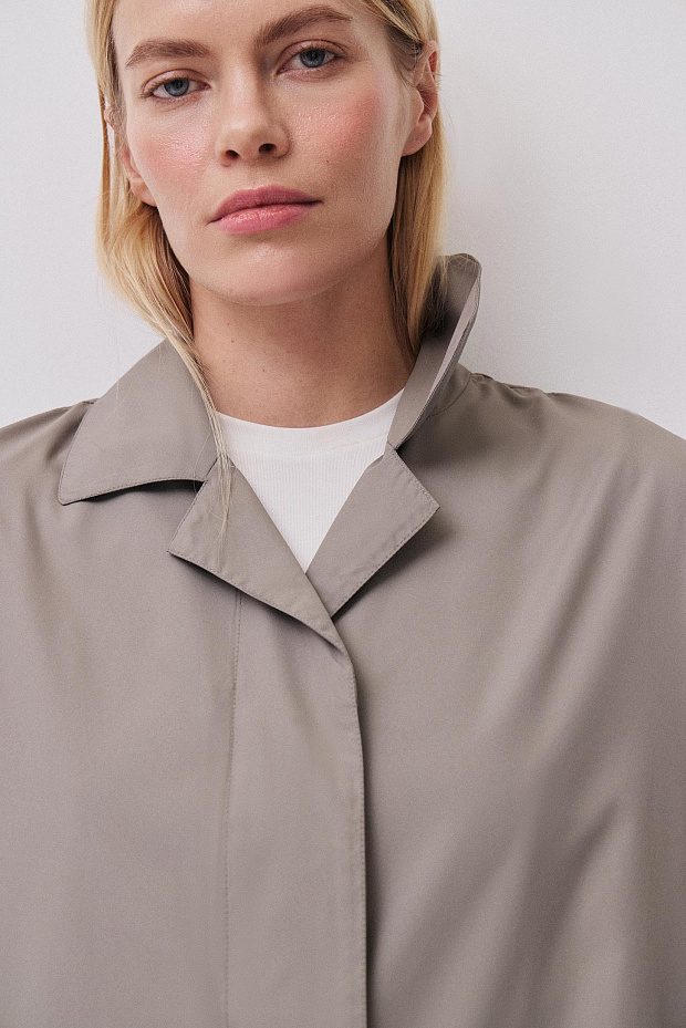 Плащ (серо-зеленый )