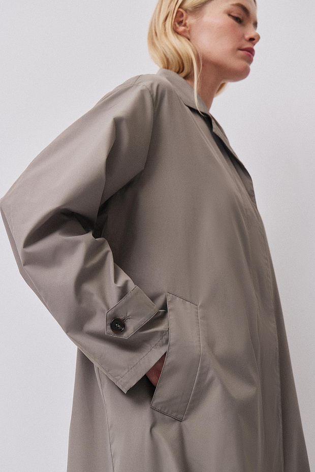 Плащ (серо-зеленый )