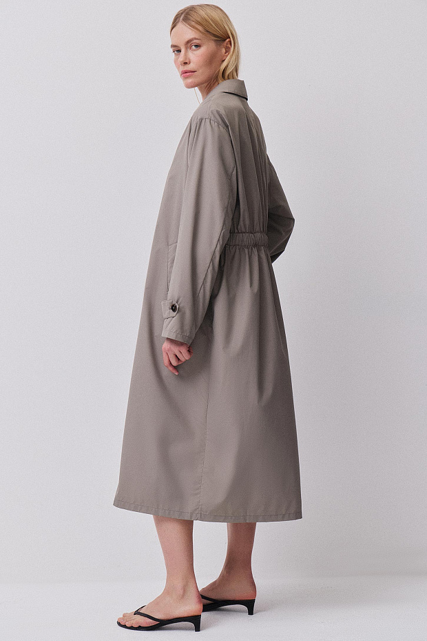 Плащ (серо-зеленый )