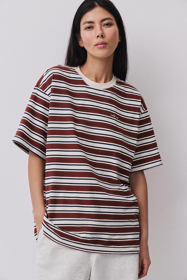 Футболка оверсайз (терракотовый)