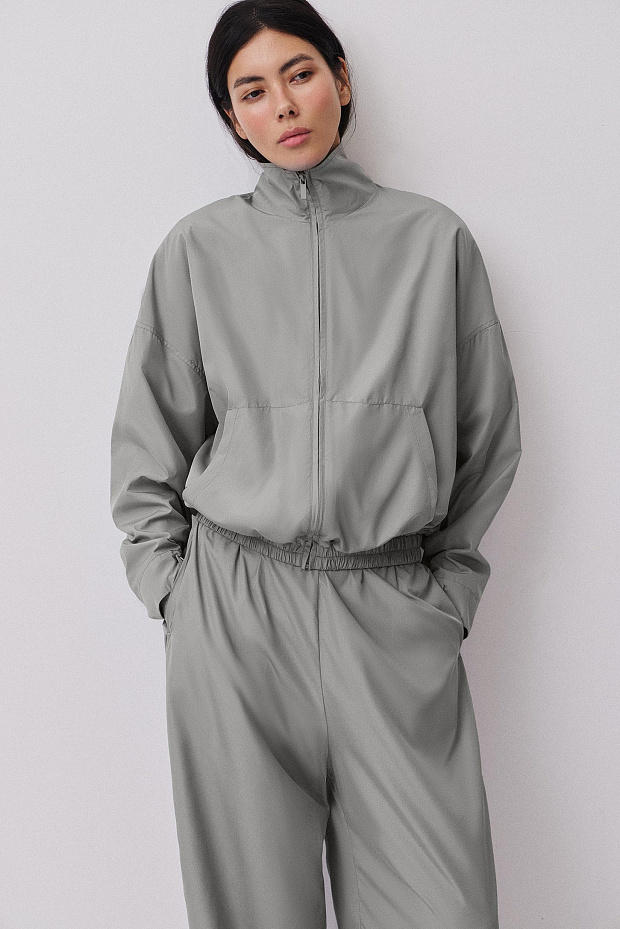 Ветровка (серо-зеленый )