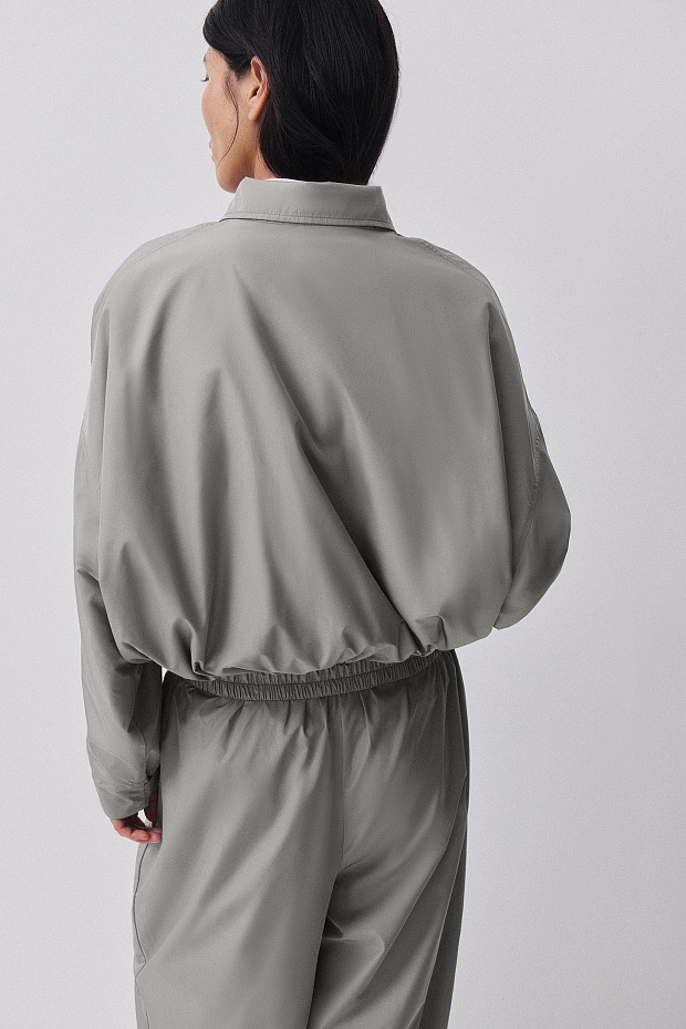 Ветровка (серо-зеленый )