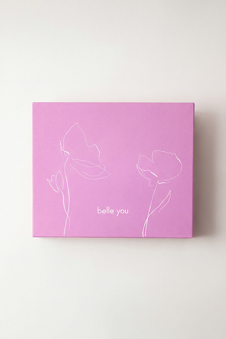 Подарочная коробка большая 420*350*80 (YK122) (лиловый)