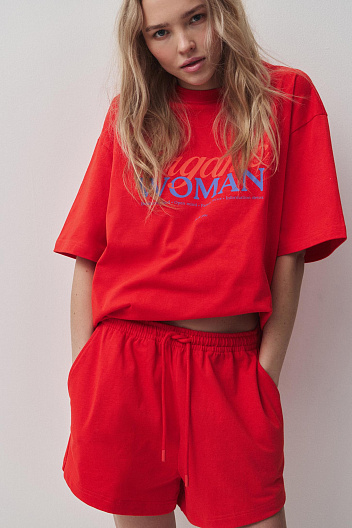 Футболка из хлопка Одежда с характером