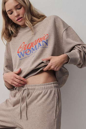 Толстовка из хлопка Одежда с характером