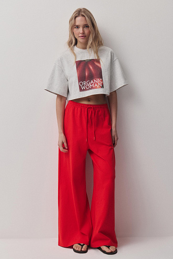 Брюки из хлопка Одежда с характером