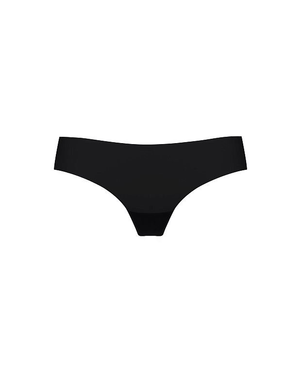 Трусы-танга со средней посадкой (черный)