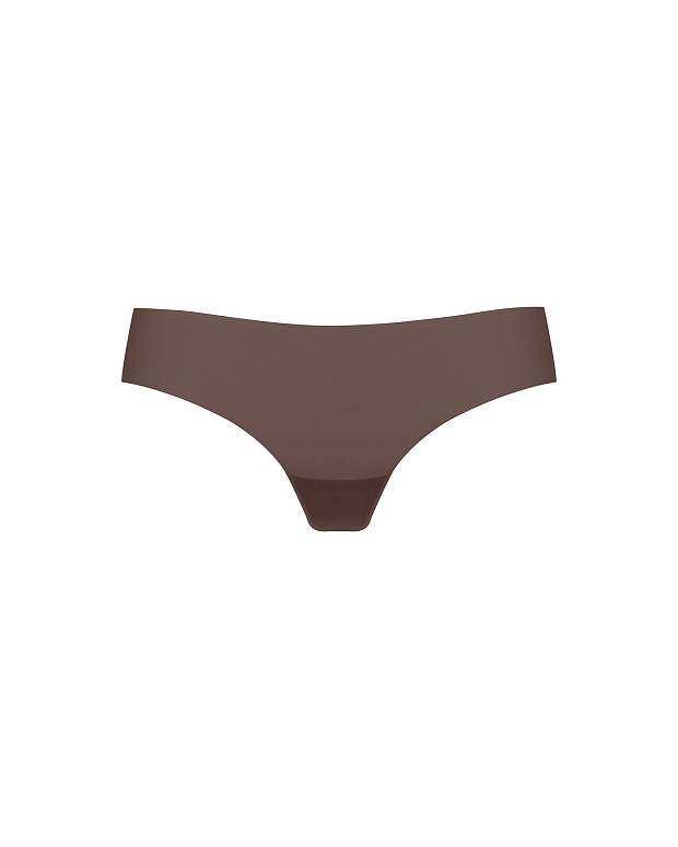 Трусы-танга со средней посадкой (капучино)