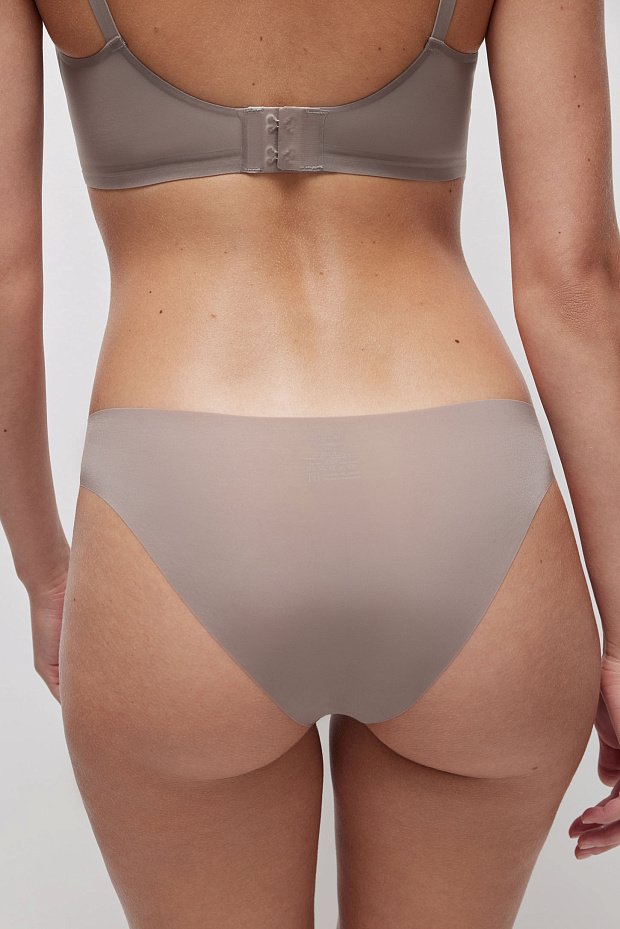 Трусы-слипы со средней посадкой (капучино)