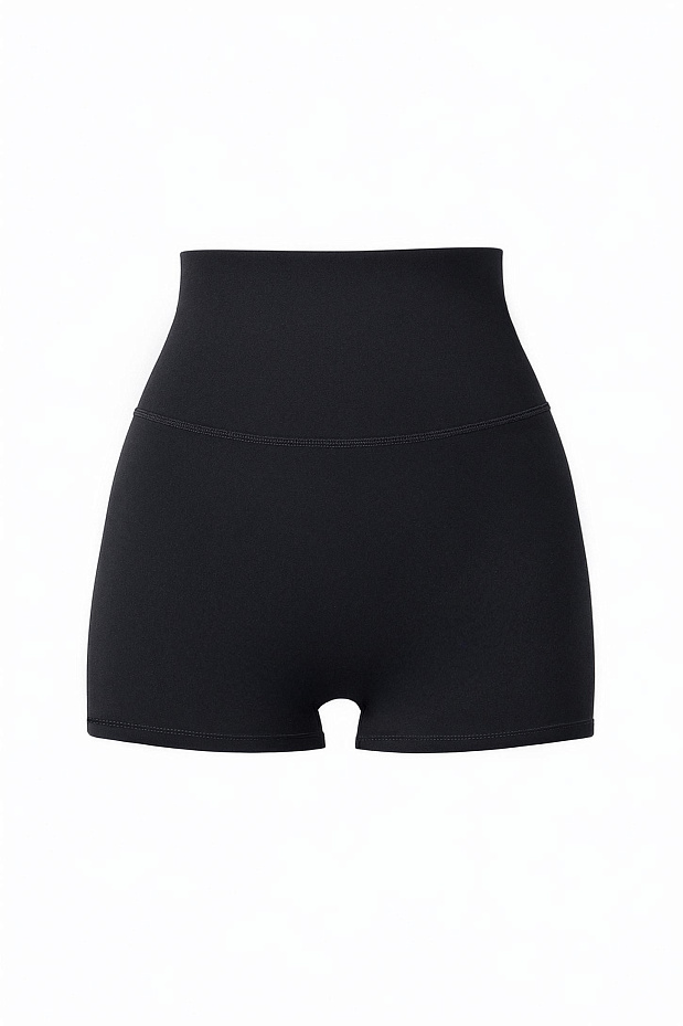 Спортивные велосипедки укороченные (черный)