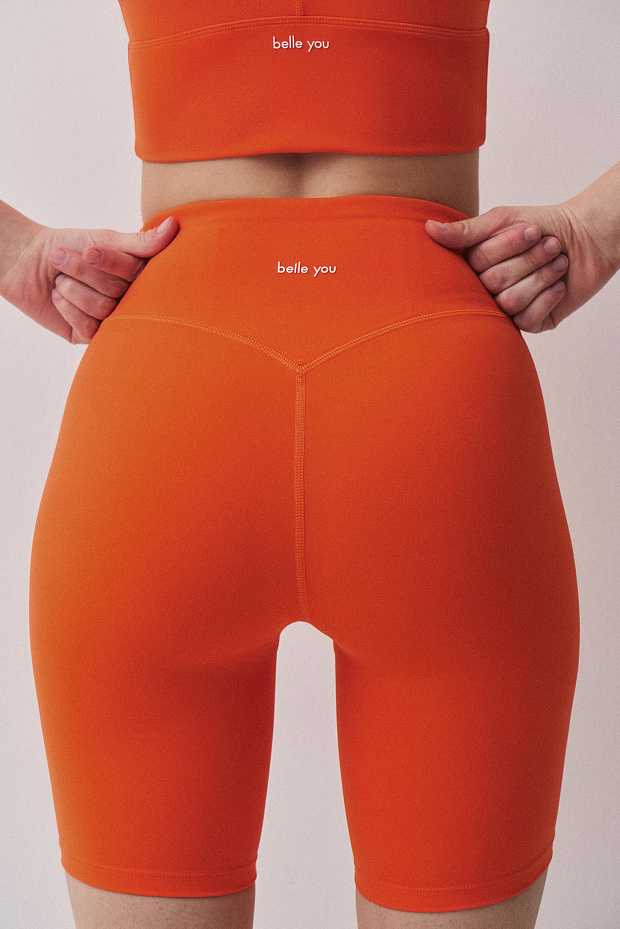 Спортивные велосипедки (томатный)