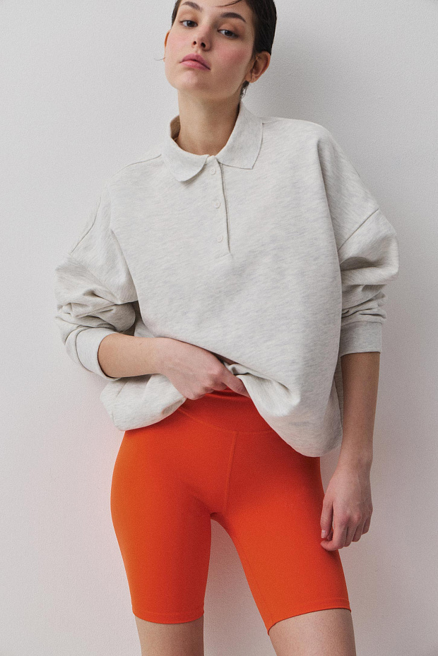 Спортивные велосипедки (томатный)