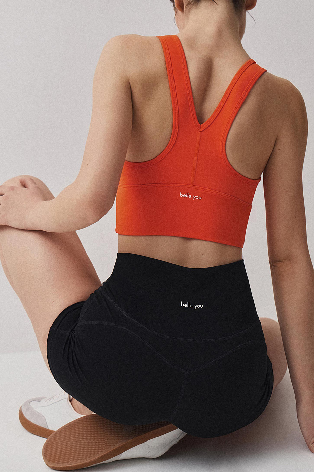 Спортивный топ (томатный)