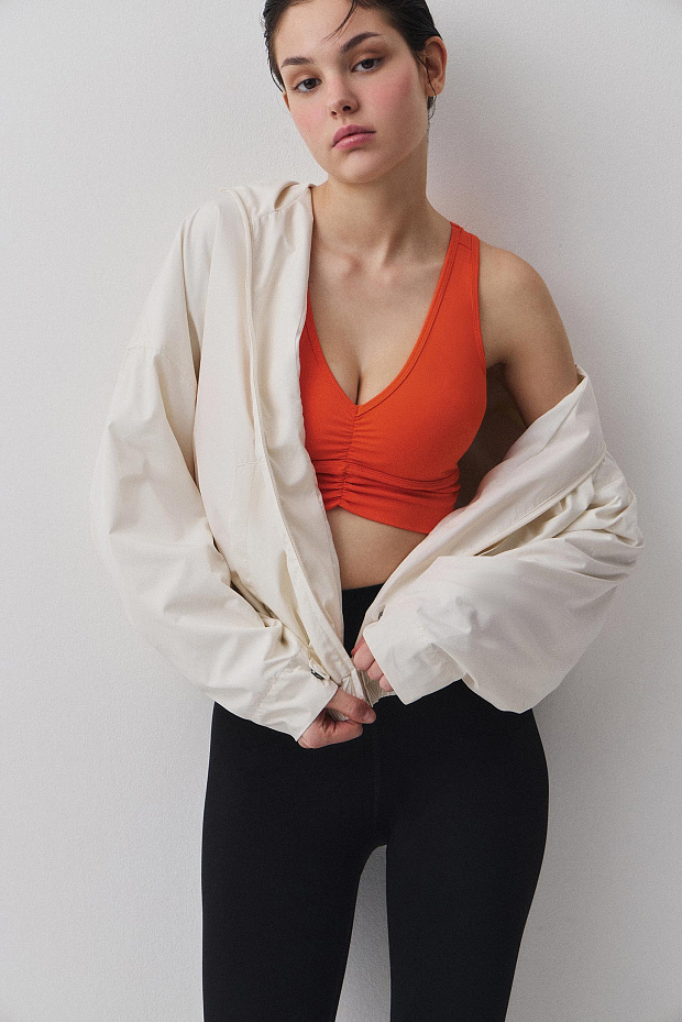 Спортивный топ (томатный)